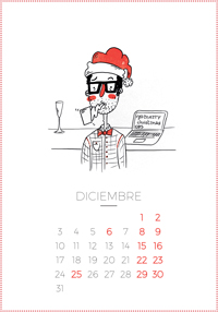 Calendario 2018 - Diciembre