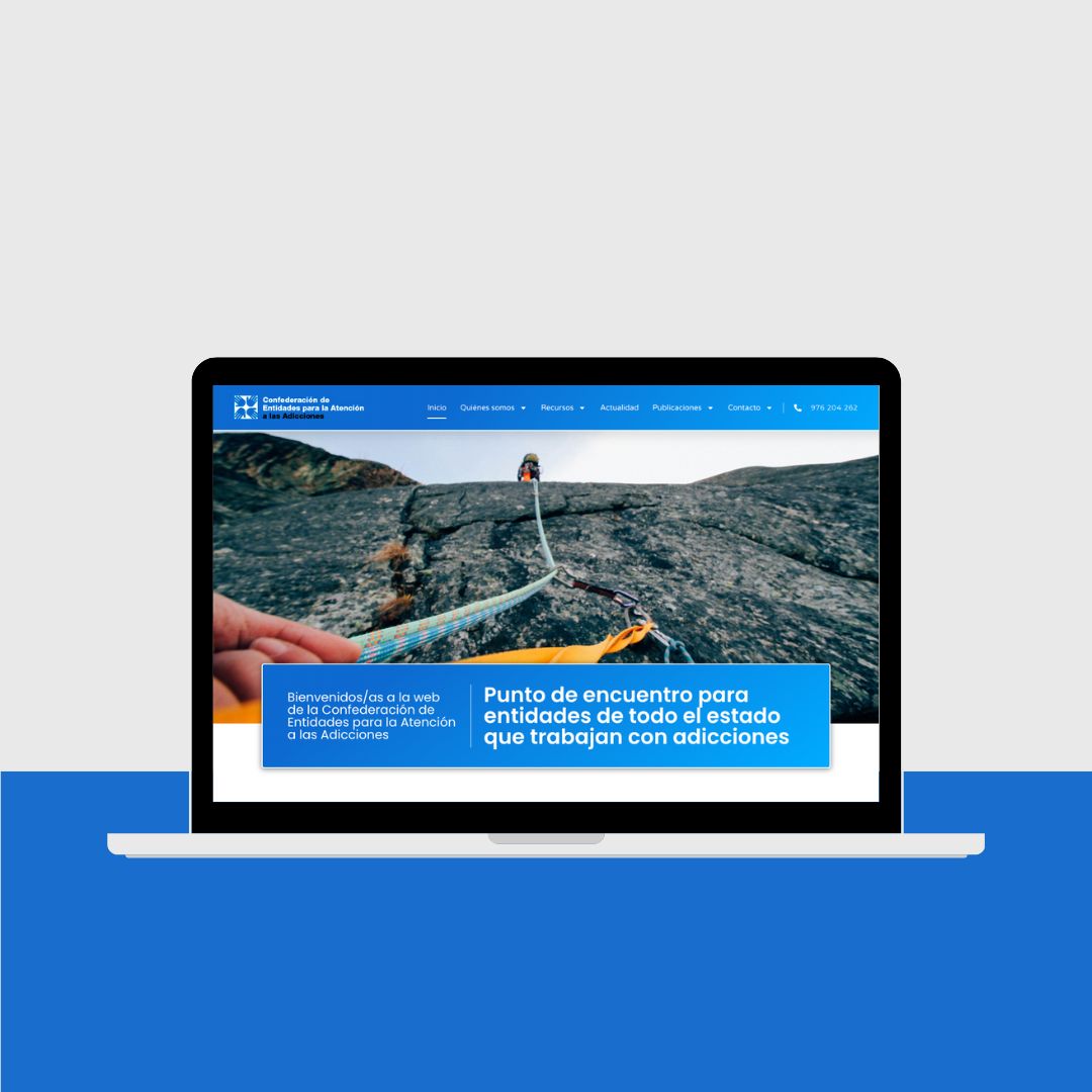 Pantallazo Atencionadicciones