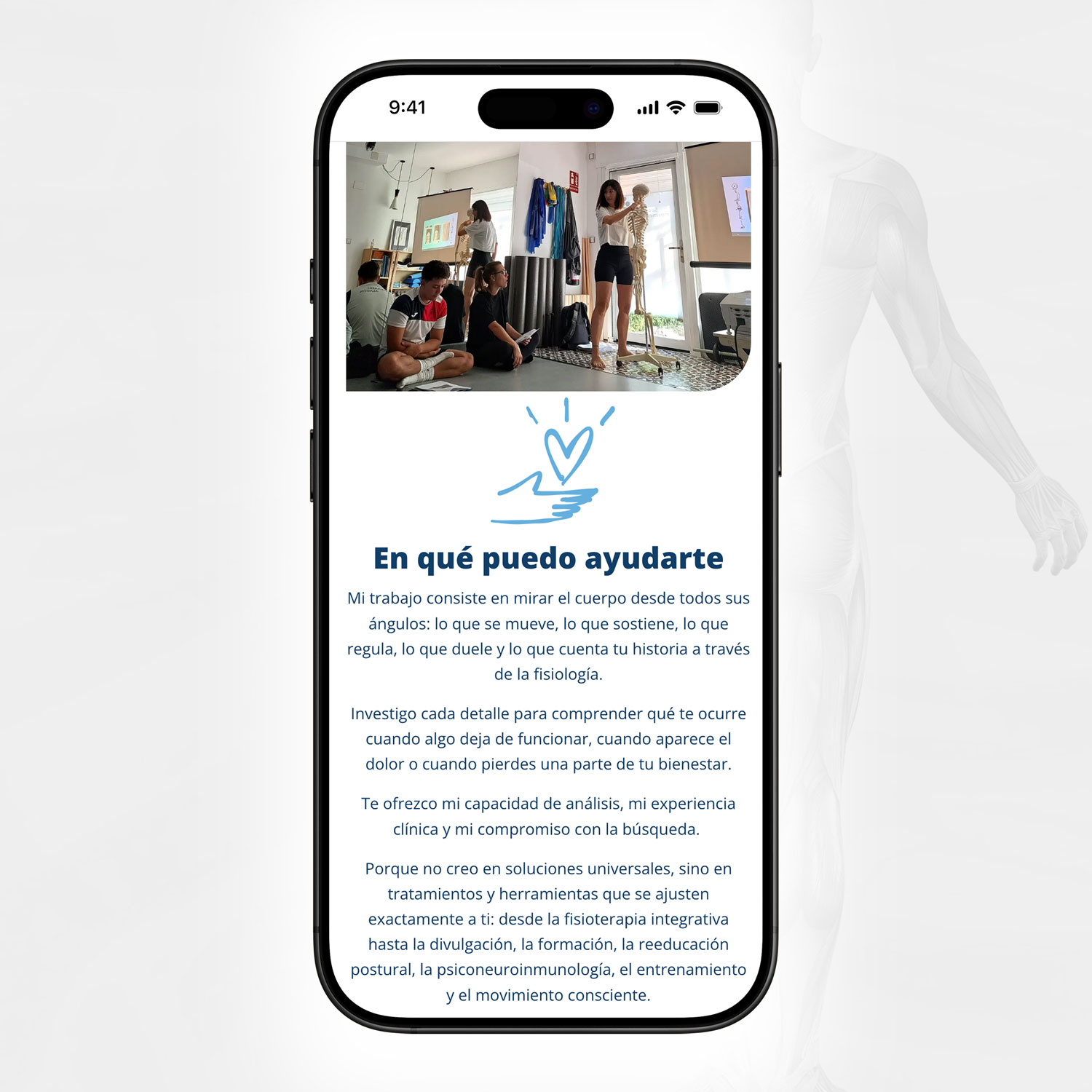 Pantallazo María Gomá Fisioterapia