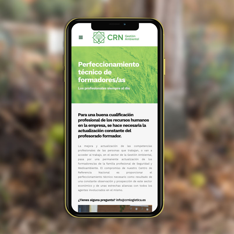 Pantallazo CRN Ambiental