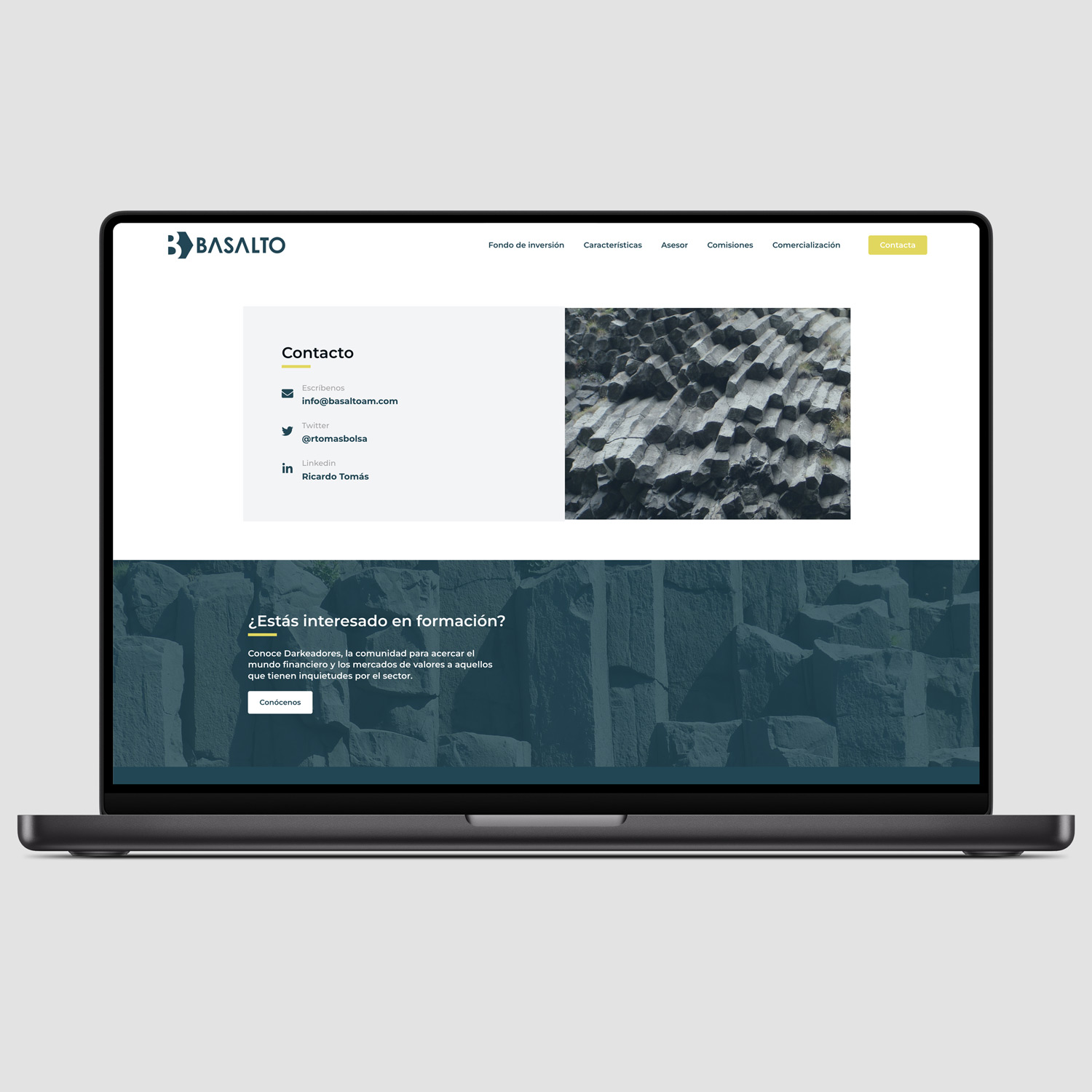 Pantallazo Basalto USA