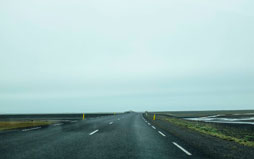Wallpaper Carretera - Iceland - by Frucomedia